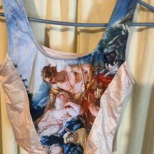 Artsy Corset style top